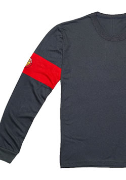 Camiseta tradicional manga longa