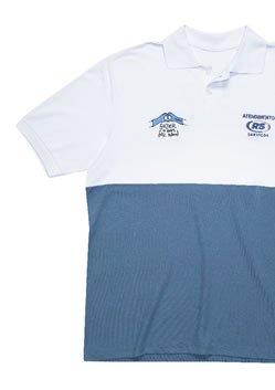 Polo com desenvolvimento exclusivo